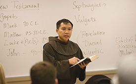 Father Linh Hoang, O.F.M. teaches at Siena College in Loudonville, New York.