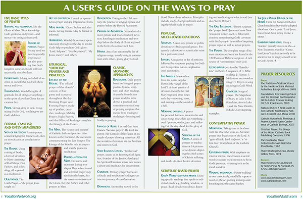 Ways to pray