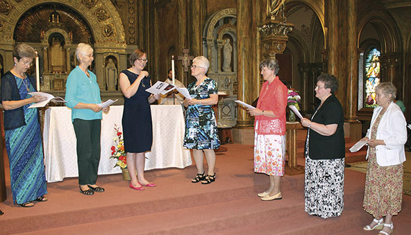  Sister Julia Walsh, F.S.P.A. takes permanent vows 