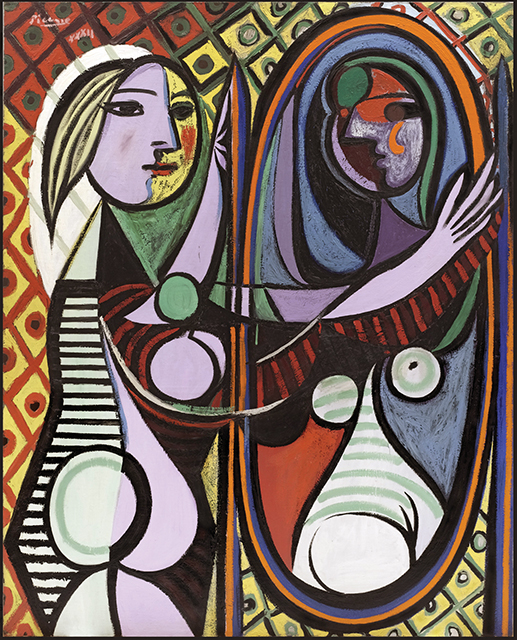 Girl before a mirror by Pablo Picasso