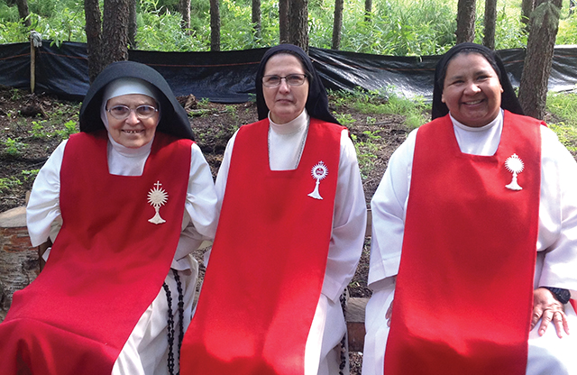 These three sisters came to Alaska from their monasteries in Mexico to establish and maintain the only monastic community in the state.