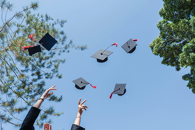 Vision 2026 Brooks 2 What monastic mystics got right about life Graduation diplomas being thrown in the air