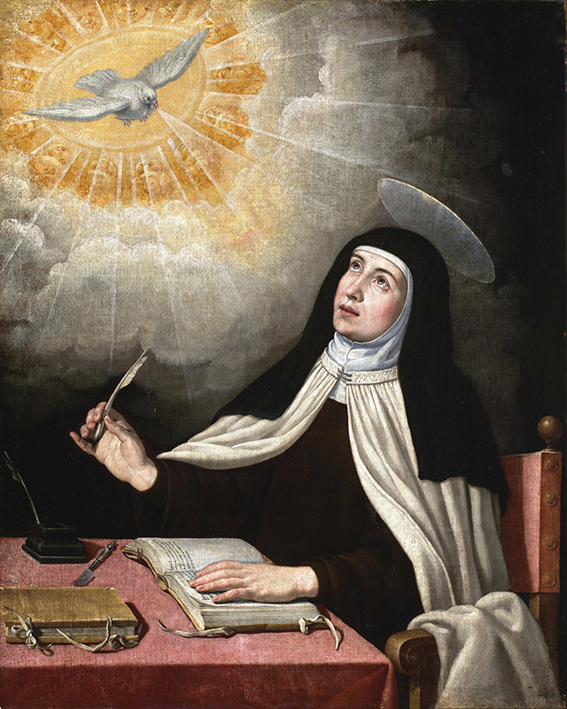 17th-century portrait of Saint Teresa of Ávila 