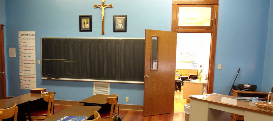 Catholic classroom