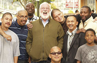 Father Greg Boyle, S.J. with his “homies.”