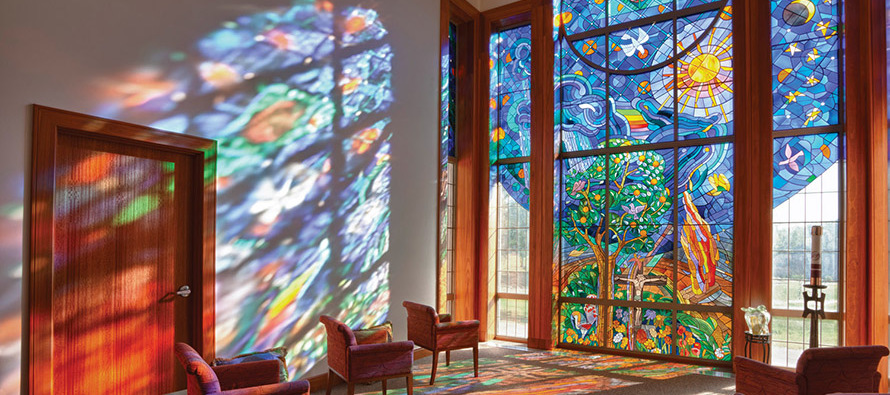 The Canticle Prayer Room at Chiara Center of the Hospital Sisters of St. Francis in Springfield, Illinois.