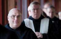 Father Luke Waugh, O.S.B. was in his mid-40s when he joined the Benedictine community of Saint Meinrad Archabbey in Indiana.